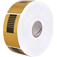 OZUAR 500 unidades de papel de guía de uñas extendido- rectangular- rollo de papel de esmalte de uñas para extensión de…